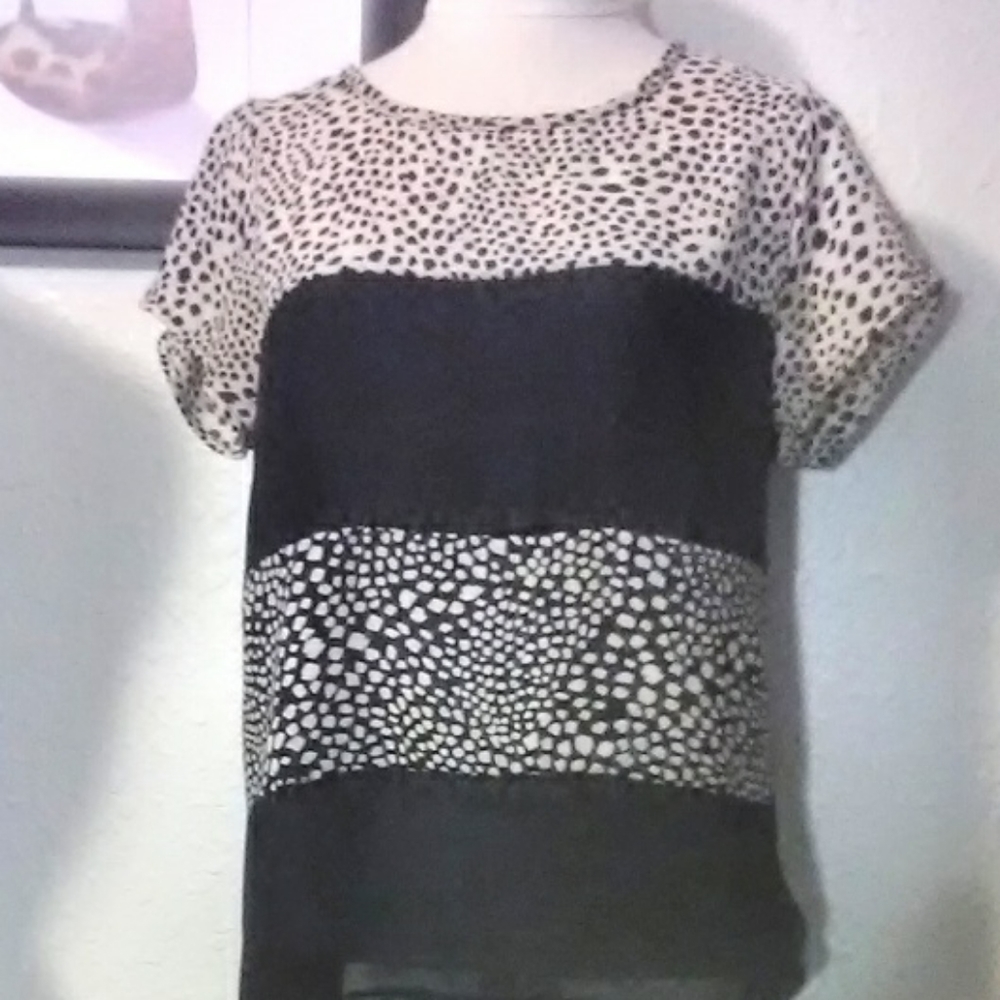 Animal print Claudia Richard Blouse - Picture 11 of 11